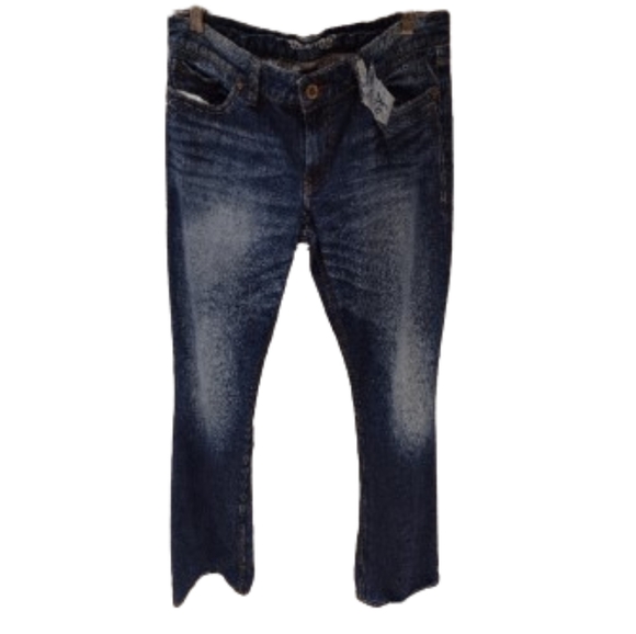 Women's Bootcut Denim Pants - Picture 1 of 3